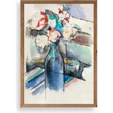 Marsilyan Paul Cézanne Ahşap Çerçeveli Tablo 50 x 70