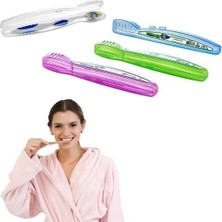 Egecen Lux Çanta Içi Hijyenik Seyahat Tipi Diş Fırçası Koyma Kutusu