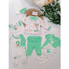 Renkli Kalpler 8'li Hastane Çıkışı 0-3 Ay