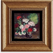 Mbb E-Ticaret Van Gogh Çerçeveli Taş Tablo