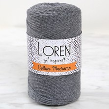 Egecen Loren Cotton Macrame Gri - R081 - 34358