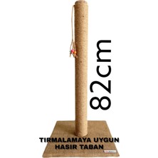 Feyza Design 82CM Kedi Tırmalama Tahtası Hasır Tabanlı ve Rahat Kullanımlı