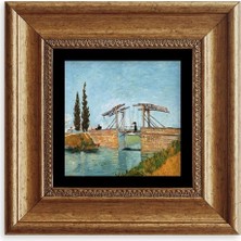 Mbb E-Ticaret Van Gogh Çerçeveli Taş Tablo