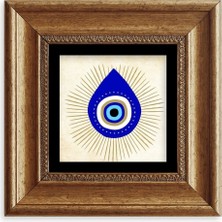 Mbb E-Ticaret Nazar Boncuğu Çerçeveli Taş Tablo