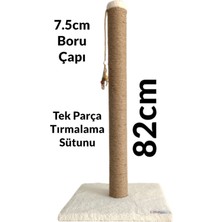 Feyza Design 82 cm Uzun Kedi Tırmalama Tahtası, Rahat ve Dayanıklı Tasarım