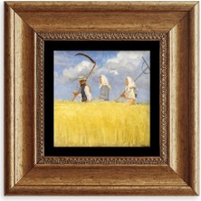 Mbb E-Ticaret Van Gogh Çerçeveli Taş Tablo