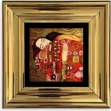 Mbb E-Ticaret Gustav Klimpt Çerçeveli Taş Tablo