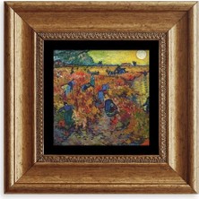 Mbb E-Ticaret Van Gogh Çerçeveli Taş Tablo