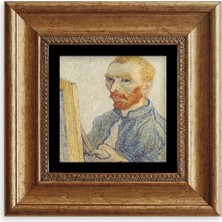 Mbb E-Ticaret Van Gogh Çerçeveli Taş Tablo