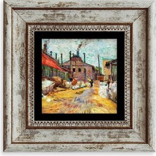 Mbb E-Ticaret Van Gogh Çerçeveli Taş Tablo