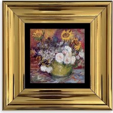 Mbb E-Ticaret Van Gogh Çerçeveli Taş Tablo