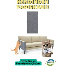 Feyza Design Yapışkanlı Koltuk Kenarı Koruyucu ve Tırnak Bakım Halısı (50X100 Cm)