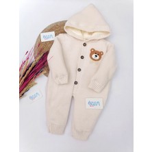 Ersin Baby Welsoftlu Ekru Astronot Tulum 6 Ay