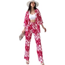 Alt Üst Takım Kimono- Desenli