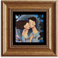 Mbb E-Ticaret Sevgililer Çerçeveli Taş Tablo