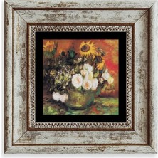 Mbb E-Ticaret Van Gogh Çerçeveli Taş Tablo