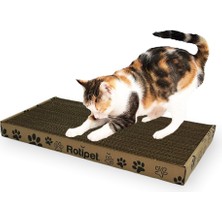 Feyza Design Renkli Karton Kedi Tırmalama Seti, Eğlenceli ve Dayanıklı 12'li