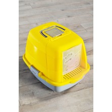 Feyza Design Renkli Kedi Tuvaleti, Şık ve Kullanışlı Tasarım, Ev Için Ideal