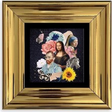 Mbb E-Ticaret Van Gogh Çerçeveli Taş Tablo