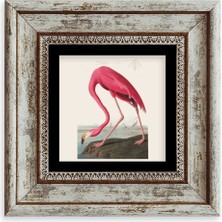 Mbb E-Ticaret Flamingo Çerçeveli Taş Tablo
