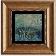 Mbb E-Ticaret Van Gogh Çerçeveli Taş Tablo