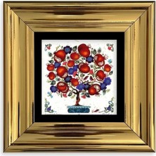 Mbb E-Ticaret Bereket Ağacı Çerçeveli Taş Tablo