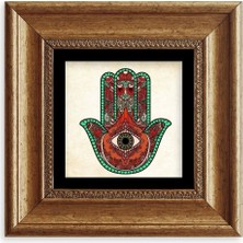 Mbb E-Ticaret Fatma Ana Eli Çerçeveli Taş Tablo