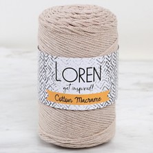 Egecen Loren Cotton Macrame Bej - R084 - 34363