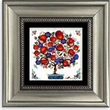 Mbb E-Ticaret Bereket Ağacı Çerçeveli Taş Tablo