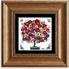 Mbb E-Ticaret Bereket Ağacı Çerçeveli Taş Tablo