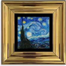 Mbb E-Ticaret Van Gogh Çerçeveli Taş Tablo