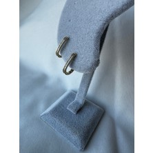 Luckyb Store Gold Renk Taşlı Çelik Küpe