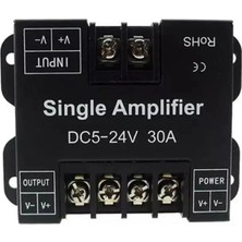 Powerr Led Aydınlatma 5V-24V 30A Tek Renk Single Amplifier Repeater Yükseltici Aktarıcı