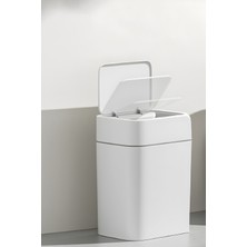 Özbience 18 Litre Sensörlü Otomatik Kapaklı Çöp Kovası, Hijyenik ve Pratik Kullanım