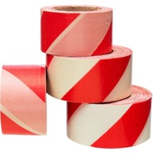 Htm Yapı Emniyet Şeridi Ikaz Bandı Kırmızı-Beyaz 110 Metre