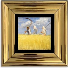 Mbb E-Ticaret Van Gogh Çerçeveli Taş Tablo