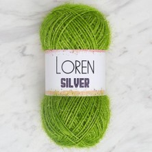 Egecen Loren Silver Yeşil El Örgü Ipi - RS0047 - 34099