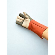 Feyza Design Deri Yanmaz Kedi Tutma ve Yakalama Eldiveni, Güvenli ve Konforlu Kullanım