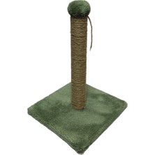 Feyza Design Yeşil Renkli Kedi Tırmalama Tahtası, Soft Ip, Dayanıklı ve Şık Tasarım