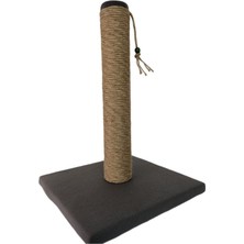 Feyza Design Gri Renkli 42CM Kedi Tırmalama Tahtası, Dayanıklı ve Eğlenceli Tasarım