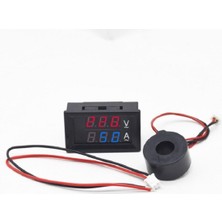 Dijital Trafolu Volt-Ampermetre 50-500V 0-10A, Hassas Ölçüm Cihazı
