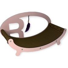 Feyza Design Karton Kedi Tırmalama 59X30X25, Eğlenceli ve Dayanıklı Tasarım