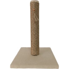 Feyza Design Kedi Tırmalama Tahtası 42CM Ekru, Dayanıklı ve Şık Tasarım