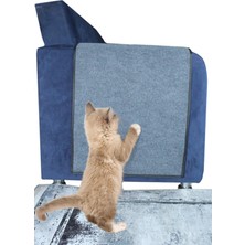 Feyza Design Yumuşak ve Şık Koltuk Kenarı Koruyucu Kedili Tirmalama Halısı 50X100 cm