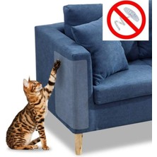 Feyza Design Şeffaf Kedi Eğitim Bandı 20X20CM, Tırmalama Koruma ve Güvenlik Seti