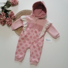 Pembe Kol Dantelli Astronot Pembe - 6 Ay