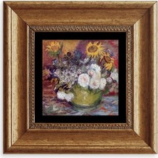 Mbb E-Ticaret Van Gogh Çerçeveli Taş Tablo