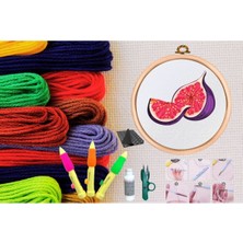 Egecen Punch Seti Nakış Seti Kasnaklı Kendin Yap Seti Seri 5