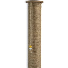 Feyza Design 65 cm Uzun Sarı Kedi Tırmalama Tahtası Catnipli