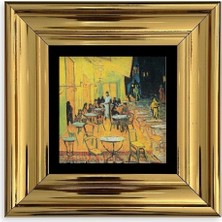 Mbb E-Ticaret Kafe Çerçeveli Taş Tablo